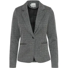 ICHI Kurzblazer IHKATE JACQUARD BL4 20121600 moderner Blazer in Grau | Gr.: M