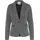 ICHI Kurzblazer IHKATE JACQUARD BL4 20121600 moderner Blazer in Grau | Gr.: M