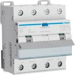 Hager FI/LS-Schalter 4-polig, 10kA ADX482D