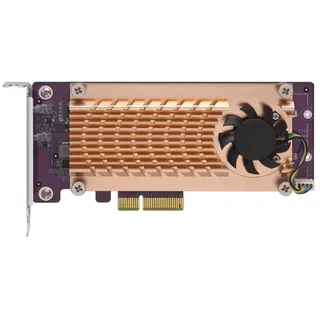 QNAP QM2 Card QM2-2P-244A Dual-M.2-22110/2280-PCIe-SSD Erweiterungskarte