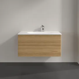 Villeroy & Boch Antao Waschbeckenunterschrank K05, 988x504x496 mm, Honey Oak