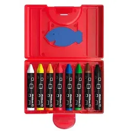 Pelikan Wachsmalstift 8 St. wasserfest dreieckig