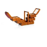 Prym Nähkorb Prym Nähkasten Holz M 612550 dunkel - mit Stoff- ohne Inhalt (1 St)