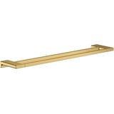 Hansgrohe AddStoris Doppelbadetuchhalter polished gold optic