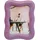 Kare Bilderrahmen Wavy Pink 18x24 cm 2er Set