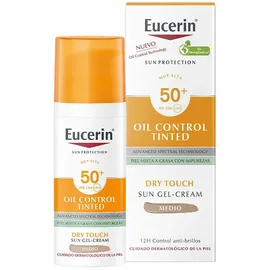 Eucerin Oil Control Sun Gel-Creme Dry Touch Medium LSF 50+ 50 ml