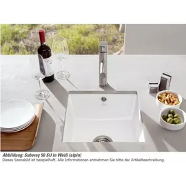 Villeroy & Boch Subway 50 SU Weiß Alpin + Handbetätigung