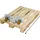 Kongamek Palettenroller verzinkt mit 2000kg Tragkraft für Euro-Paletten 1200x800mm