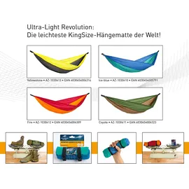 AMAZONAS Adventure Ice-Blue 275 x 140 cm blau/türkis