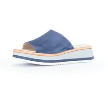 Gabor Pantolette blau 37,5 EU (4,5 UK)