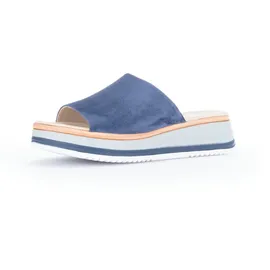 Gabor Pantolette blau 37,5 EU (4,5 UK)