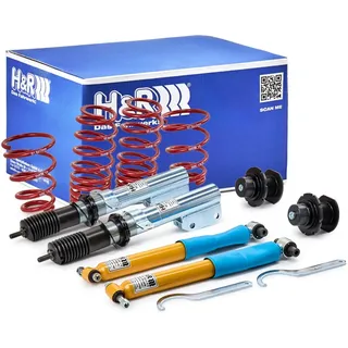 H&R Fahrwerkssatz, Federn/Dämpfer Monotube Gewindefahrwerk