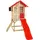 zwerkules Spielhaus Lolla 1 Natur/Rot