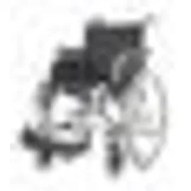 Bischoff & Bischoff S-Eco 300 Rollstuhl Sitzbreite 40 cm silber