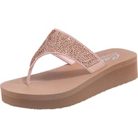 Skechers Damen Vinyasa-Stone Candy Flipflop, Blush, 38 EU - 38 EU