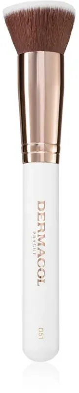 Dermacol Accessories Master Brush by PetraLovelyHair Pinsel zum Auftragen vom flüssigen Make Up D51 Rose Gold 1 St.
