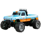 AMEWI Monstertruck Die Cast 1:64 RTR blau/orange (22698)