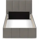 Halmon Schlafkomfort Betten Polsterbett Grau, Holz, 120x200 cm, Schlafzimmer, Betten, Polsterbetten