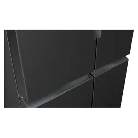 Bosch KFI96AXEA Serie 6 French Door (574 l, 1830 mm hoch, Schwarz)