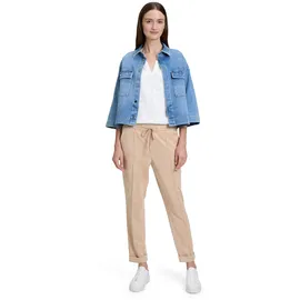 Betty & Co Jeansjacke mit Perlen Light Blue Denim | 40