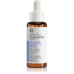 Collistar Attivi Puri Collagen+Glycogen Antiwrinkle Firming Hautserum zur Reduzierung von Alterserscheinungen mit Kollagen 50 ml