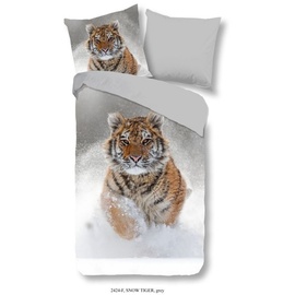Good Morning Snow Tiger 155 x 220 cm + 80 x 80 cm