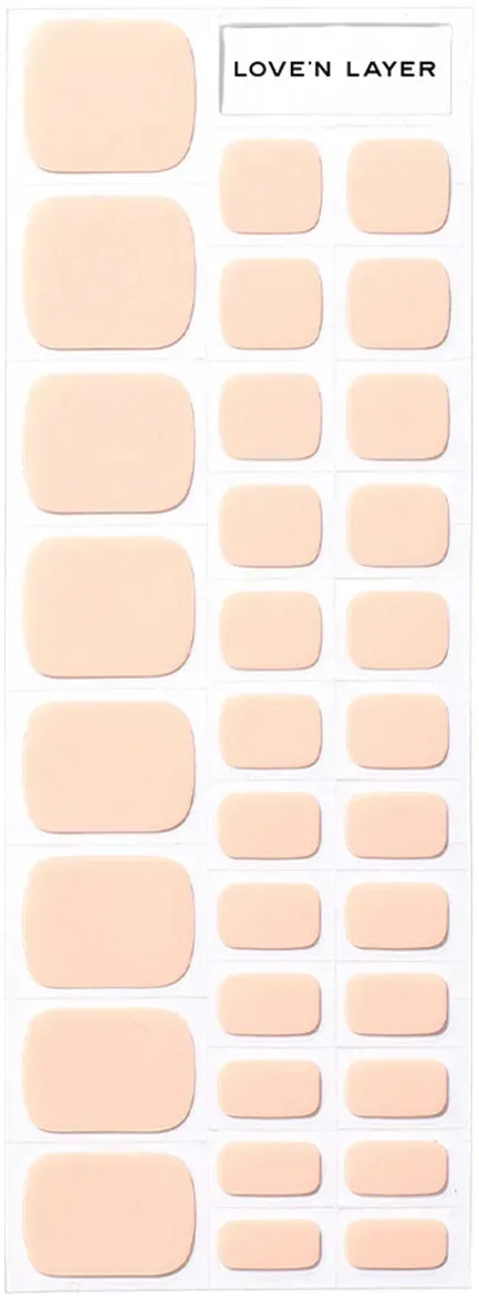 Love'n Layer Solid Toe Natrual Nude
