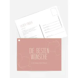 Hochzeitseinladungen selbst gestalten mit Spruch und Fotos im Onlinedesigner bei Meine-Kartenmanufaktur.de