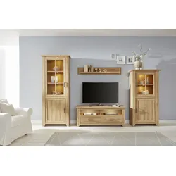 Canasta Regal für Wandmontage Breite 137 cm, Eiche Dekor.