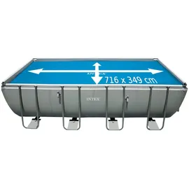 Intex Solarabdeckplane blau 732 x 366 cm