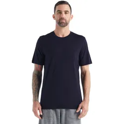 Icebreaker Wander-/Freizeit Tshirt Tech Lite II (100% Wolle, Stoffstärke 150 Ultralight) dunkelblau Herren