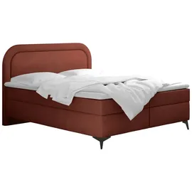 Kaiser Boxspringbett mit bettkasten und topper Valentino, mehrere Größen Noel 120x200 cm Kupfer