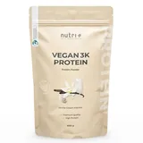 Nutri + Vegan 3K Protein Vanille Pulver 1000 g