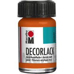 Marabu 113039013 Marabu Decorlack Acryl Orange 013, 15 ml