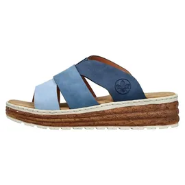 Rieker Pantolette Damen Blau 40