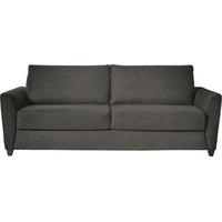 Bali Schlafsofa Dallas, Dauerschlaffunktion, mit Lattenrost und Matratze beige|grau 215 cm x 93 cm x 103 cm