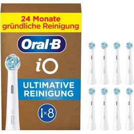 Oral-B iO Ultimative Reinigung Aufsteckbürste weiß 8 St.