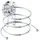Wenko Föhnhalter Turbo-Loc Befestigen ohne Bohren Chrom 7,5 cm hoch