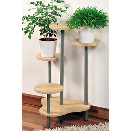 KESPER Blumenständer Eiche Spanplatte B/H/T: ca. 64,5x72,5x46 cm