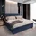 masseno Pisa 160 x 200 cm Blau