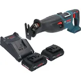 Bosch GSA 18V-28 Professional Säbelsäge 18 V BITURBO Brushless + 2x ProCORE Akku 4,0 Ah +