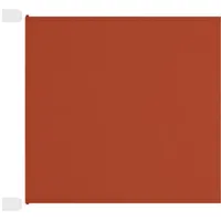 VidaXL Senkrechtmarkise Terrakotta 140x800 cm Oxford-Gewebe