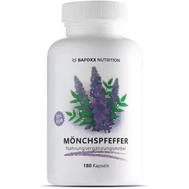 bafoxx nutrition¬æ Bafoxx Nutrition Mönchspfeffer Kapseln 180 St.