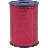Präsent Geschenkband metallic rot 250 m x 10 mm