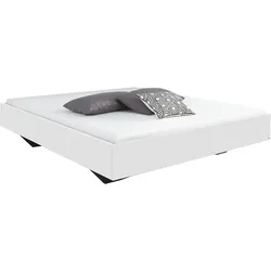 Futonbett RAUCH "Phoenix", weiß, B:185cm H:41cm L:206cm, Betten, ohne Kopfteil