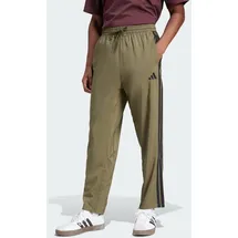 adidas Essentials 3-Streifen Stanford Open Hem Hose Olive Strata / Black L Tall