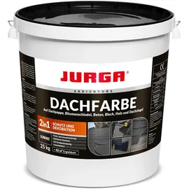 JURGA Dachfarbe 25 kg Schwarz