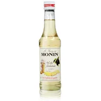 Monin Weiße Schokolade Sirup, 250 ml Flasche - für Cocktails, zum Kaffee oder K