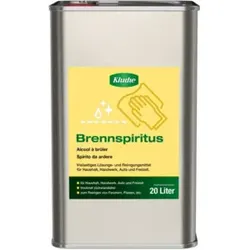 Brennspiritus 20l Kanister Brennspiritus Reinigungs- Entfettungsmittel