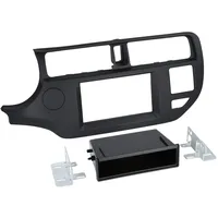 ACV Electronic 1-DIN Radioblende mit Ablagefach Kia Rio schwarz